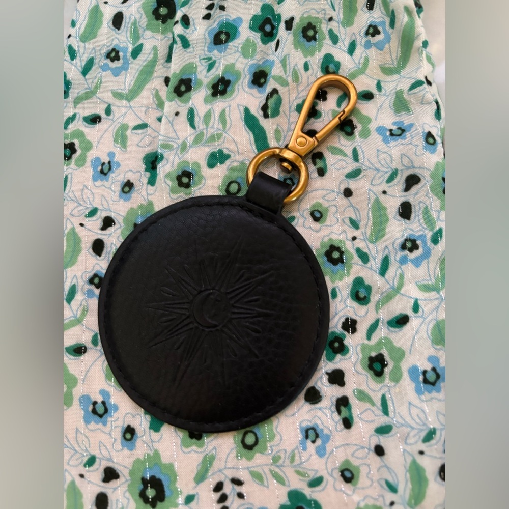 SPELL Leather keychain